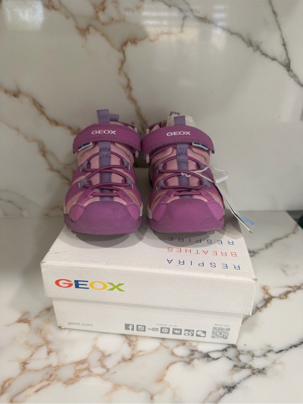 Geox Kids Water-Friendly Sandals – NEW with Box & Tags